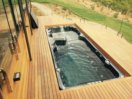 Плавательный спа бассейн Vortex Spas Hydrozone Exterme